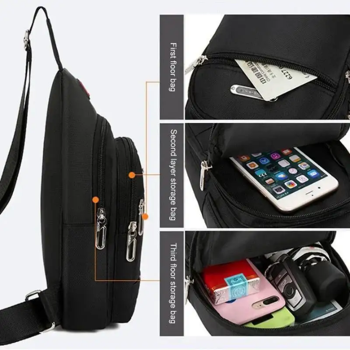 NIKE Sling Bag - Men's Crossbody Shoulder Bag
