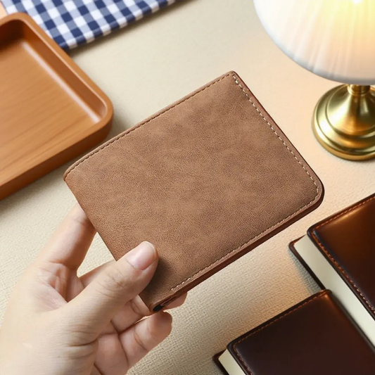 Men's Leather Wallet - Twice Shopping store